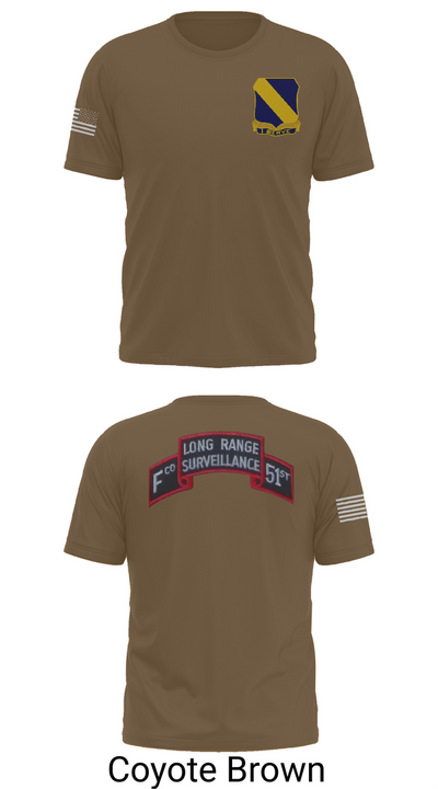Fco 51st infantry LRSU 81538423 Short Sleeve Performance Shirt - 16