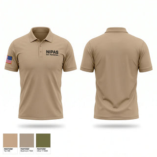Short Sleeve Performance Polo, NIPAS Est Marksmen, Police, Teamtime, Team time, sublimation, custom sports apparel, team uniforms, spirit wear, spiritwear, sports uniforms, custom shirts, team store, custom team store, fundraiser sports, apparel fundraiser