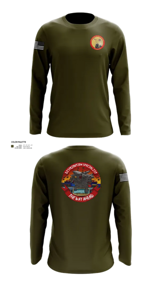 Long Sleeve Performance Shirt, Headquarters And Service Battalion Henderson Hall, , Teamtime, Team time, sublimation, custom sports apparel, team uniforms, spirit wear, spiritwear, sports uniforms, custom shirts, team store, custom team store, fundraiser sports, apparel fundraiser