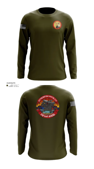 Headquarters And Service Battalion Henderson Hall 22303436 Long Sleeve Performance Shirt 21