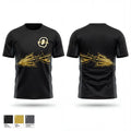 Quanah High School Tennis 26440127 Old School Cotton Feel Shirt - 1