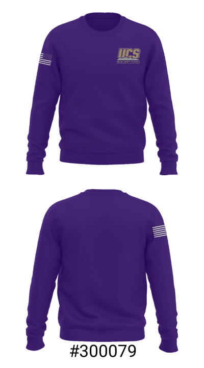 Union County Elementary School 1450124 Crew Neck Sweatshirt - 16