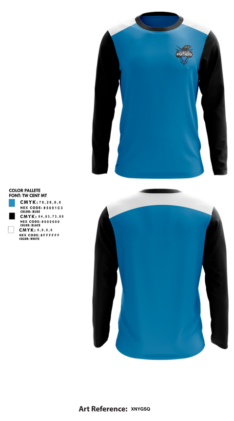 Long Sleeve Performance Shirt, Cramerton Panthers Football and Cheer, , Teamtime, Team time, sublimation, custom sports apparel, team uniforms, spirit wear, spiritwear, sports uniforms, custom shirts, team store, custom team store, fundraiser sports, apparel fundraiser