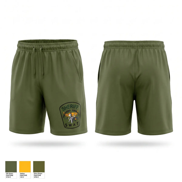 Athletic Shorts With Pockets, Howard County Swat, Police, Teamtime, Team time, sublimation, custom sports apparel, team uniforms, spirit wear, spiritwear, sports uniforms, custom shirts, team store, custom team store, fundraiser sports, apparel fundraiser