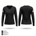 Fairhope Police Department Women's Long Sleeve V-neck Shirt - 1
