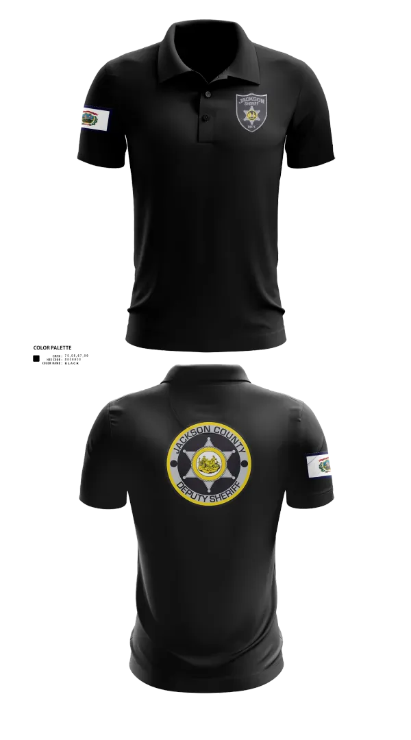 Short Sleeve Performance Polo, Jackson County SD, Police, Teamtime, Team time, sublimation, custom sports apparel, team uniforms, spirit wear, spiritwear, sports uniforms, custom shirts, team store, custom team store, fundraiser sports, apparel fundraiser