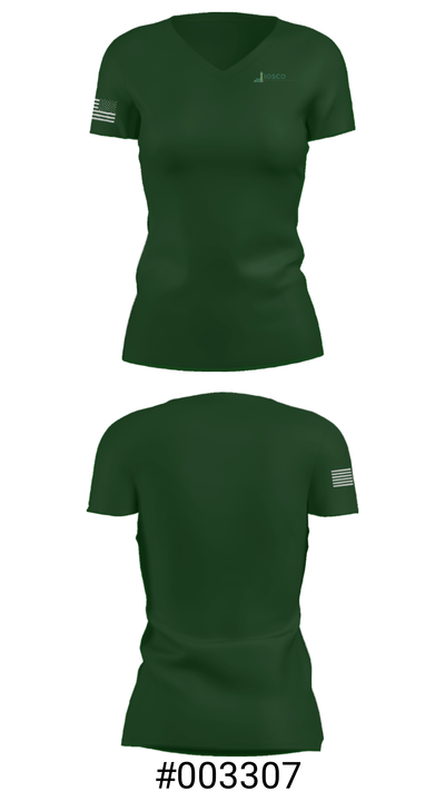 IOSCO RESA Special Education 14012391 Women's Short Sleeve V-neck Shirt - 21