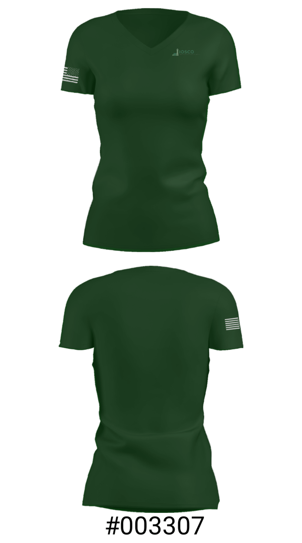 Women's Short Sleeve Vneck Shirt, IOSCO RESA Special Education, Spirit Store, Teamtime, Team time, sublimation, custom sports apparel, team uniforms, spirit wear, spiritwear, sports uniforms, custom shirts, team store, custom team store, fundraiser sports, apparel fundraiser