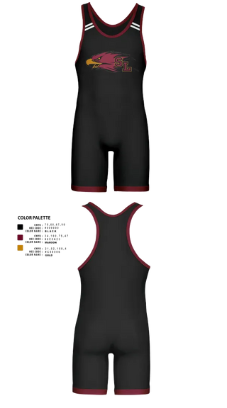 Wrestling Singlet, Silver Lake Eagles, Wrestling, Teamtime, Team time, sublimation, custom sports apparel, team uniforms, spirit wear, spiritwear, sports uniforms, custom shirts, team store, custom team store, fundraiser sports, apparel fundraiser
