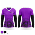 BRX 82431953 Women's Long Sleeve V-neck Shirt - 1