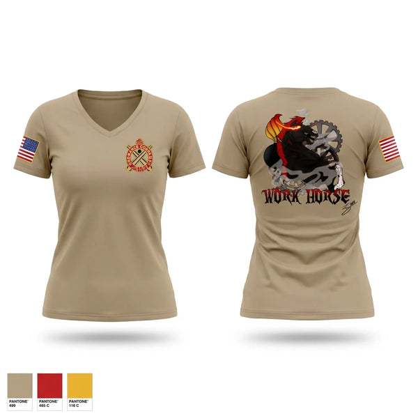 Womens Short Sleeve Vneck Shirt, 1-51 ada, Army, Teamtime, Team time, sublimation, custom sports apparel, team uniforms, spirit wear, spiritwear, sports uniforms, custom shirts, team store, custom team store, fundraiser sports, apparel fundraiser