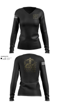 Sancho Fight Club 22906489 Women's Long Sleeve V-neck Shirt - 21