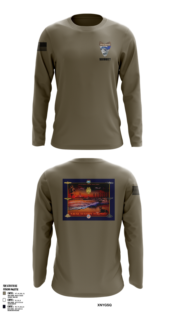 Long Sleeve Performance Shirt, NAVSTA MAYPORT SECURITY, , Teamtime, Team time, sublimation, custom sports apparel, team uniforms, spirit wear, spiritwear, sports uniforms, custom shirts, team store, custom team store, fundraiser sports, apparel fundraiser