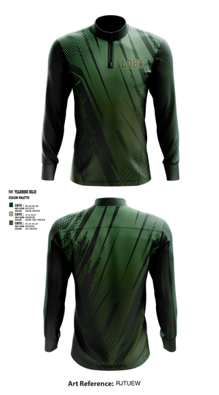 Quarter Zip Jacket, LOBC, Men's Basketball, Teamtime, Team time, sublimation, custom sports apparel, team uniforms, spirit wear, spiritwear, sports uniforms, custom shirts, team store, custom team store, fundraiser sports, apparel fundraiser