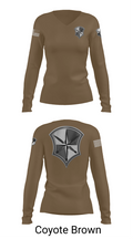 CPD 25599118 Women's Long Sleeve V-neck Shirt - 17