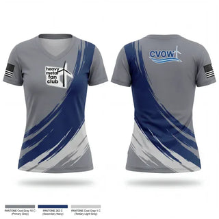 Womens Short Sleeve Vneck Shirt, CVOW, Swimming, Teamtime, Team time, sublimation, custom sports apparel, team uniforms, spirit wear, spiritwear, sports uniforms, custom shirts, team store, custom team store, fundraiser sports, apparel fundraiser