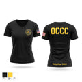 OCCC Women's Short Sleeve V-neck Shirt - 1