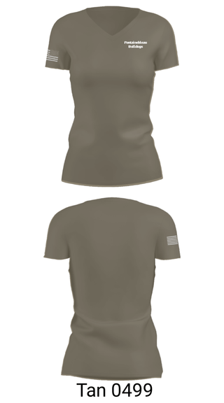 Women's Short Sleeve Vneck Shirt, , Army, Teamtime, Team time, sublimation, custom sports apparel, team uniforms, spirit wear, spiritwear, sports uniforms, custom shirts, team store, custom team store, fundraiser sports, apparel fundraiser