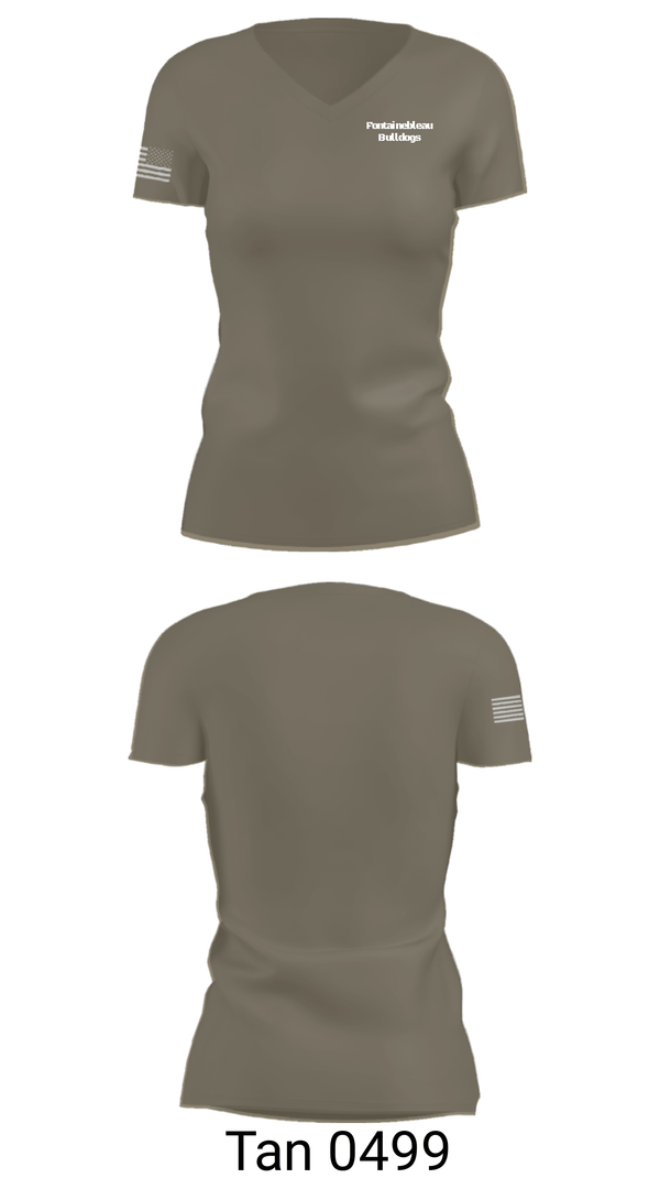 Women's Short Sleeve Vneck Shirt, , Army, Teamtime, Team time, sublimation, custom sports apparel, team uniforms, spirit wear, spiritwear, sports uniforms, custom shirts, team store, custom team store, fundraiser sports, apparel fundraiser