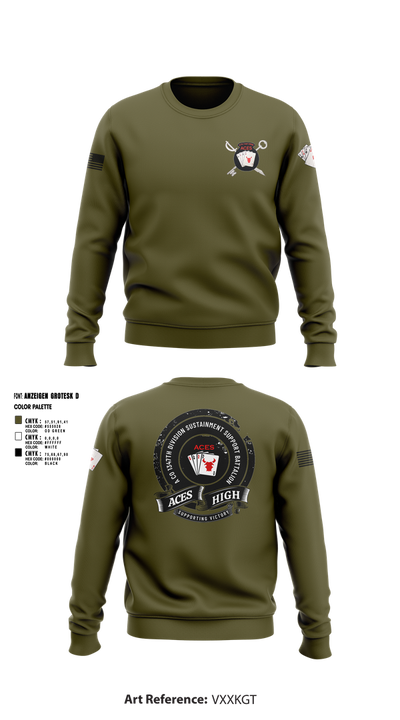 A Co 1347 DSSB 62460778 Crew Neck Sweatshirt - 2