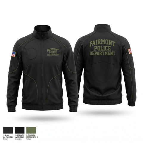 Windbreaker, Fairmont Police Department, Police, Teamtime, Team time, sublimation, custom sports apparel, team uniforms, spirit wear, spiritwear, sports uniforms, custom shirts, team store, custom team store, fundraiser sports, apparel fundraiser