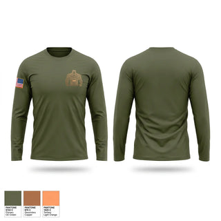 Long Sleeve Performance Shirt, Big Body Protection, National Guard, Teamtime, Team time, sublimation, custom sports apparel, team uniforms, spirit wear, spiritwear, sports uniforms, custom shirts, team store, custom team store, fundraiser sports, apparel fundraiser