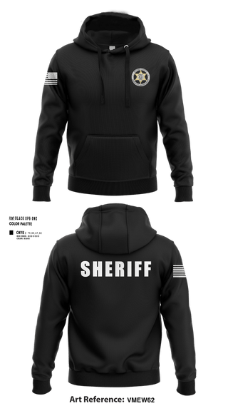 Hoodie, Wayne County Sheriff’s Department, , Teamtime, Team time, sublimation, custom sports apparel, team uniforms, spirit wear, spiritwear, sports uniforms, custom shirts, team store, custom team store, fundraiser sports, apparel fundraiser