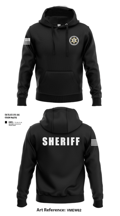 Wayne County Sheriff’s Department 73359444 Hoodie - 3
