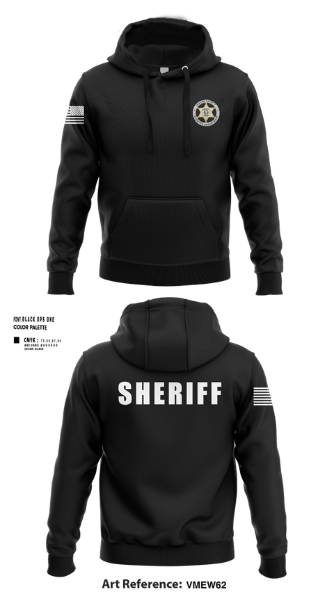 Hoodie, Wayne County Sheriff’s Department, , Teamtime, Team time, sublimation, custom sports apparel, team uniforms, spirit wear, spiritwear, sports uniforms, custom shirts, team store, custom team store, fundraiser sports, apparel fundraiser