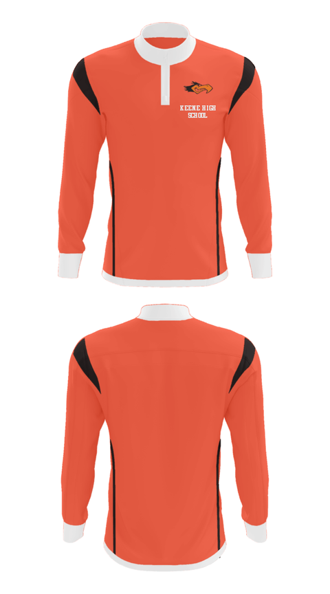 Quarter Zip Jacket, Keene High School, Spirit Store, Teamtime, Team time, sublimation, custom sports apparel, team uniforms, spirit wear, spiritwear, sports uniforms, custom shirts, team store, custom team store, fundraiser sports, apparel fundraiser