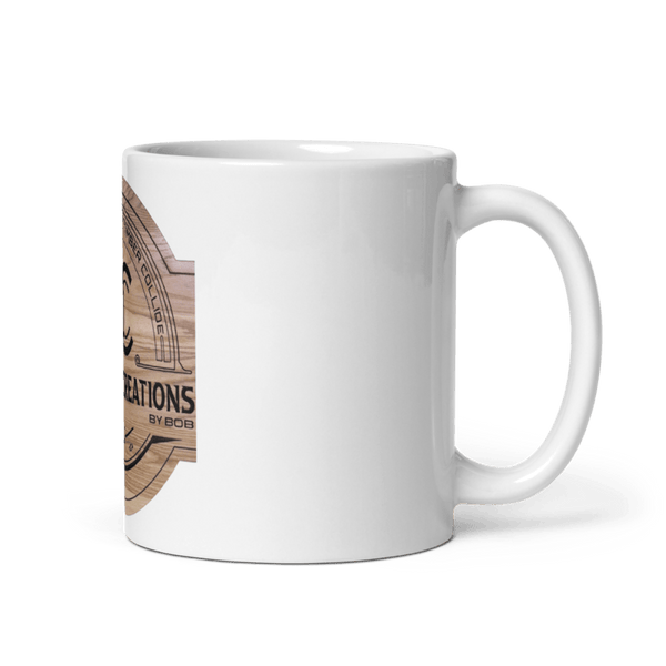 Grain valley eagle 49798291 White Glossy Mug - Small