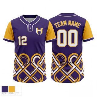 Two Button Softball Jersey, Hampton Hornets, Softball, Teamtime, Team time, sublimation, custom sports apparel, team uniforms, spirit wear, spiritwear, sports uniforms, custom shirts, team store, custom team store, fundraiser sports, apparel fundraiser