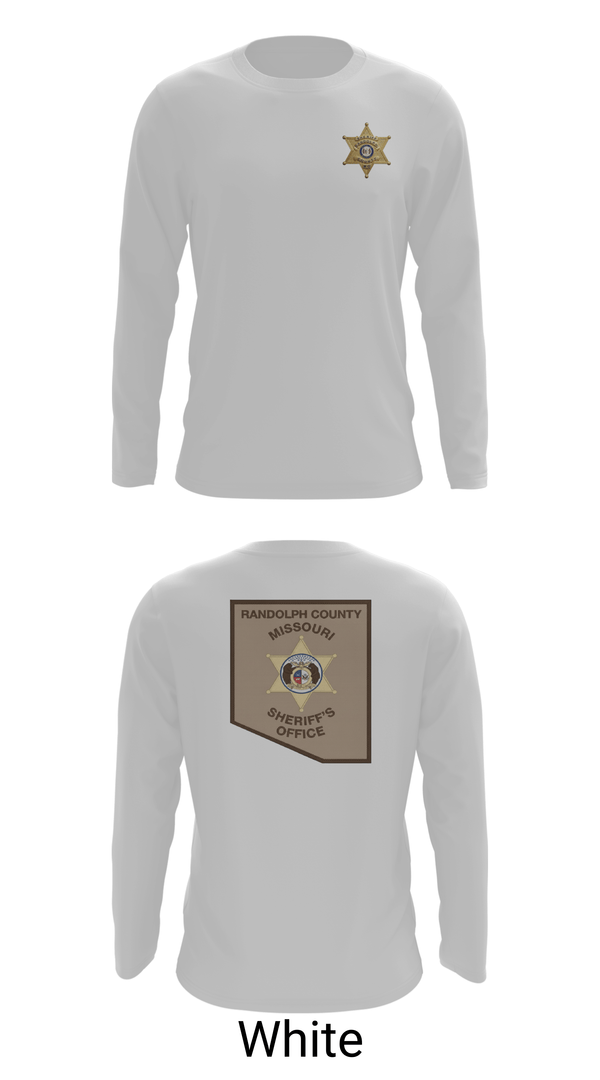 Long Sleeve Performance Shirt, Randolph County Sheriff's Department, Police, Teamtime, Team time, sublimation, custom sports apparel, team uniforms, spirit wear, spiritwear, sports uniforms, custom shirts, team store, custom team store, fundraiser sports, apparel fundraiser