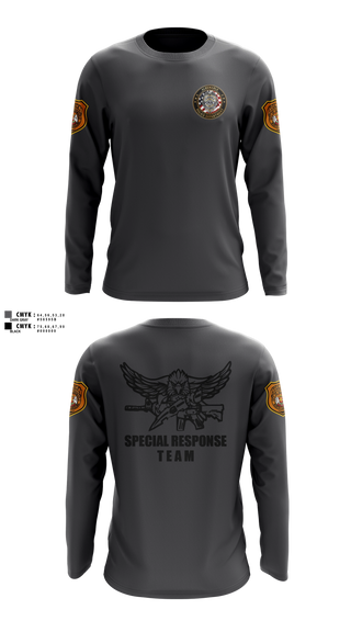 Long Sleeve Performance Shirt, Special Response Team, Police, Teamtime, Team time, sublimation, custom sports apparel, team uniforms, spirit wear, spiritwear, sports uniforms, custom shirts, team store, custom team store, fundraiser sports, apparel fundraiser