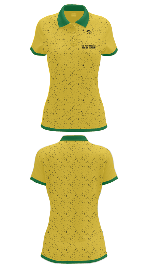 Women's Short Sleeve Performance Polo, Carver College & Career Academy, Spirit Store, Teamtime, Team time, sublimation, custom sports apparel, team uniforms, spirit wear, spiritwear, sports uniforms, custom shirts, team store, custom team store, fundraiser sports, apparel fundraiser