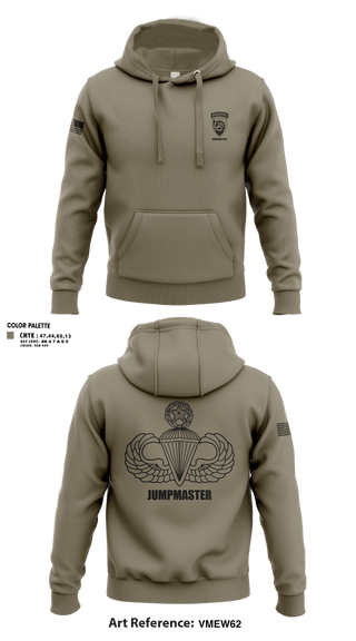 Hoodie, 360 CA BDE (Airborne), Army, Teamtime, Team time, sublimation, custom sports apparel, team uniforms, spirit wear, spiritwear, sports uniforms, custom shirts, team store, custom team store, fundraiser sports, apparel fundraiser