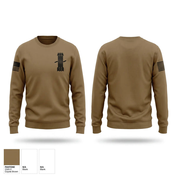 Crew Neck Sweatshirt, 1207 FSC, Army, Teamtime, Team time, sublimation, custom sports apparel, team uniforms, spirit wear, spiritwear, sports uniforms, custom shirts, team store, custom team store, fundraiser sports, apparel fundraiser