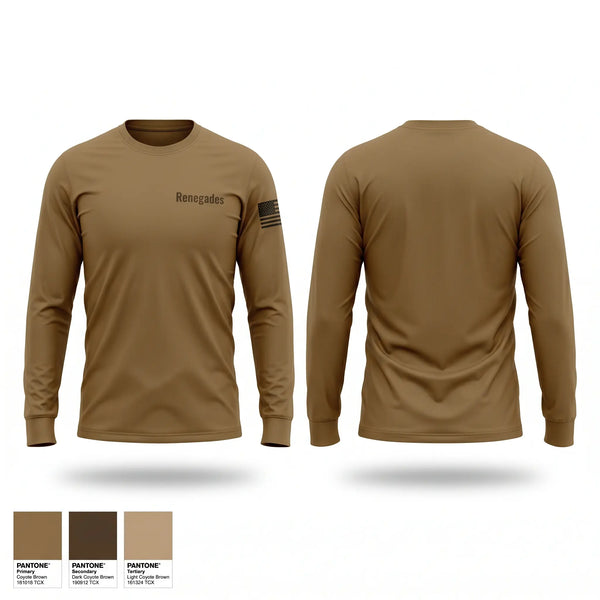 Long Sleeve Performance Shirt, Renegades, National Guard, Teamtime, Team time, sublimation, custom sports apparel, team uniforms, spirit wear, spiritwear, sports uniforms, custom shirts, team store, custom team store, fundraiser sports, apparel fundraiser
