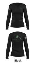 M&J GREENERY LANDSCAPE 54275960 Women's Long Sleeve V-neck Shirt - 13