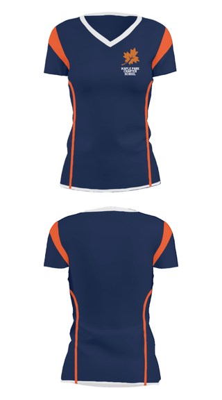 Women's Short Sleeve Vneck Shirt, Maple Park Charter School, Spirit Store, Teamtime, Team time, sublimation, custom sports apparel, team uniforms, spirit wear, spiritwear, sports uniforms, custom shirts, team store, custom team store, fundraiser sports, apparel fundraiser