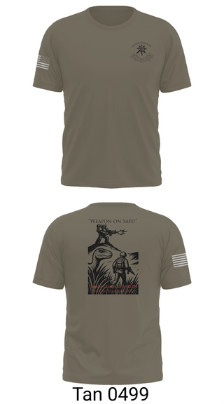 Old School Cotton Feel Shirt, C co. 1-182 IN, , Teamtime, Team time, sublimation, custom sports apparel, team uniforms, spirit wear, spiritwear, sports uniforms, custom shirts, team store, custom team store, fundraiser sports, apparel fundraiser
