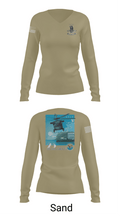 HSC 25 65126261 Women's Long Sleeve V-neck Shirt - 92