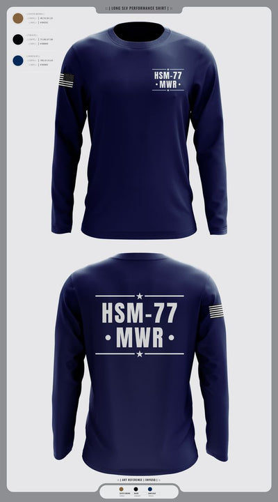 HSM-77 MWR 54616922 Long Sleeve Performance Shirt 3