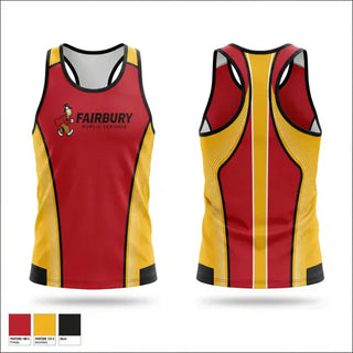 Mens Track Singlet, Fairbury, Track & Field, Teamtime, Team time, sublimation, custom sports apparel, team uniforms, spirit wear, spiritwear, sports uniforms, custom shirts, team store, custom team store, fundraiser sports, apparel fundraiser