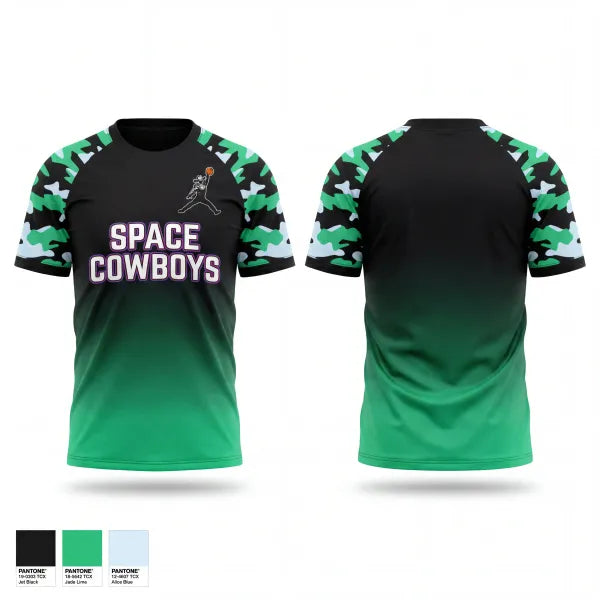 Old School Cotton Feel Shirt, Space Cowboys, Men's Basketball, Teamtime, Team time, sublimation, custom sports apparel, team uniforms, spirit wear, spiritwear, sports uniforms, custom shirts, team store, custom team store, fundraiser sports, apparel fundraiser