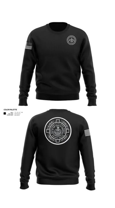 PA S.I.T.E. STATE AGENTS PRIVATE POLICE 2518977 Crew Neck Sweatshirt - 22