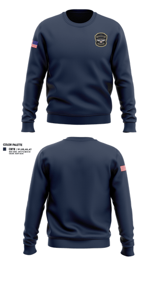 Crew Neck Sweatshirt, Noblesville Police Department, Police, Teamtime, Team time, sublimation, custom sports apparel, team uniforms, spirit wear, spiritwear, sports uniforms, custom shirts, team store, custom team store, fundraiser sports, apparel fundraiser