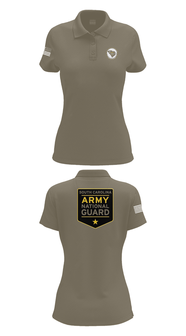 Womens Short Sleeve Performance Polo, Scarng, National Guard, Teamtime, Team time, sublimation, custom sports apparel, team uniforms, spirit wear, spiritwear, sports uniforms, custom shirts, team store, custom team store, fundraiser sports, apparel fundraiser