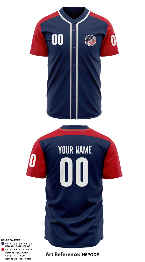 Full Button Baseball Jersey, KCD Freedom, Baseball, Teamtime, Team time, sublimation, custom sports apparel, team uniforms, spirit wear, spiritwear, sports uniforms, custom shirts, team store, custom team store, fundraiser sports, apparel fundraiser
