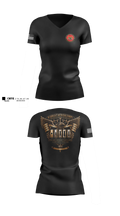 Warrant Officer Store Women's Short Sleeve V-neck Shirt - 5
